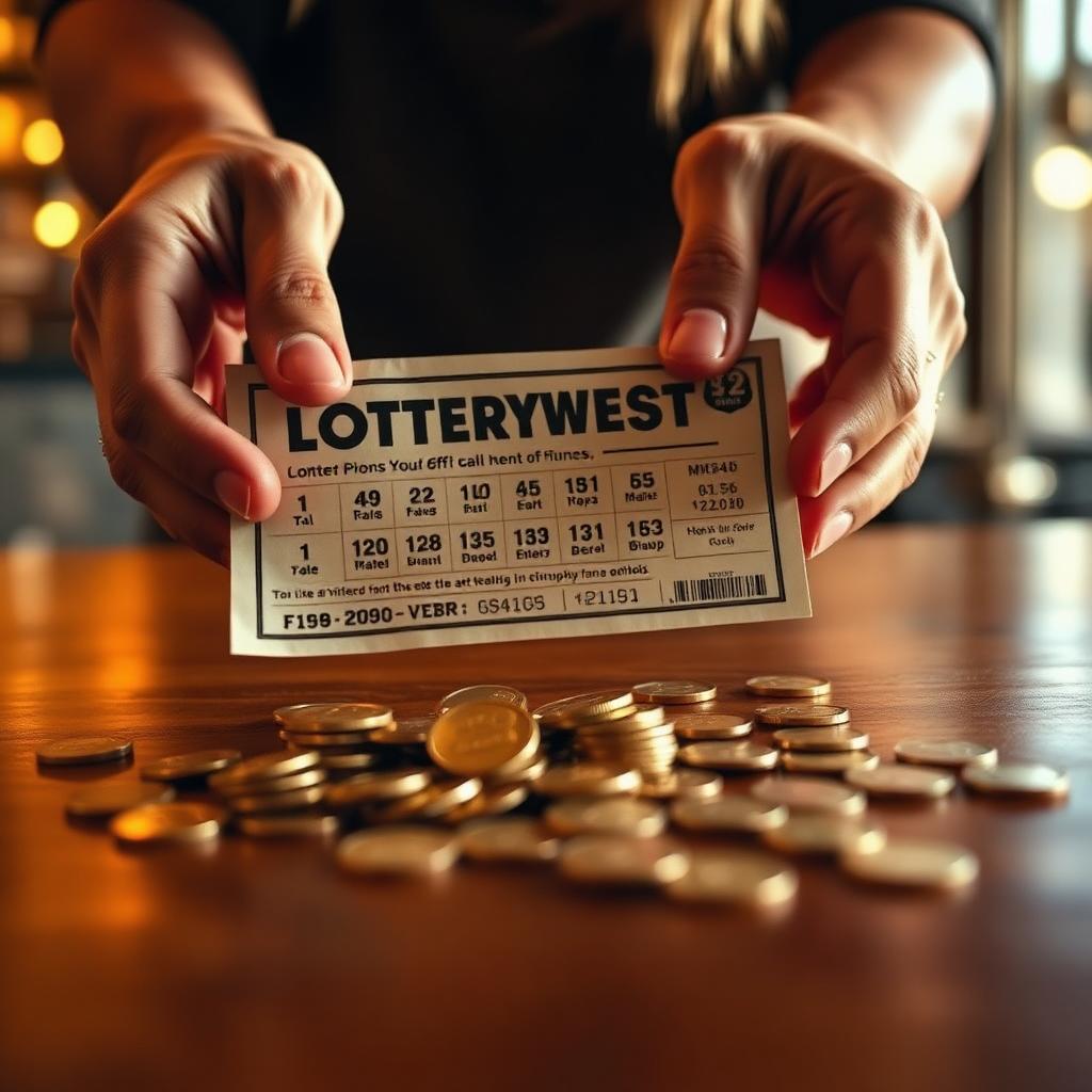 Saturday Lotto winner celebrating
